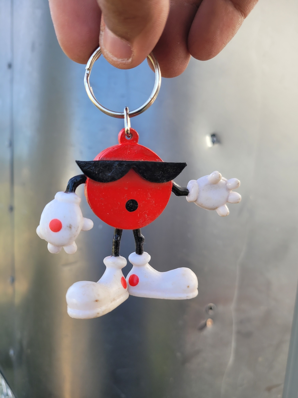Vintage 7 Up Soda SPOT Character 1988 Keychain

#7up #vintage #retro #keychain